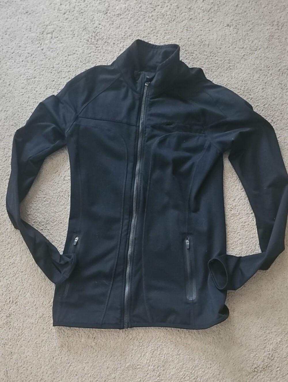 Fabletics Black Full-Zip Performance Jacket - Picture 6 of 6